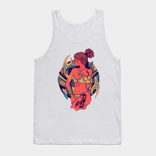 Retro Triad Scorpio Beauty Tank Top